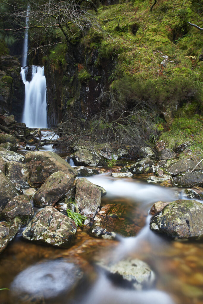 England, Cumbria, Lake District National Park. Scale Force near the village of Buttermere within the Lake District National Park.
