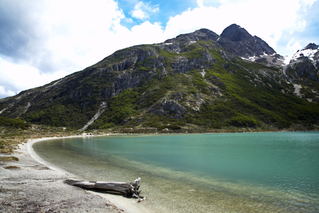 Argentina, Tierra Del Fuego, Lake Escondido. Lake Escondido, a popular location near Ushuaia - the southernmost city in the world.