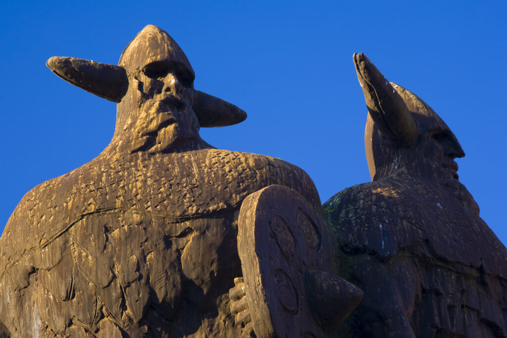 England, Tyne & Wear, Jarrow. Jarrow experienced some of the earliest Viking raids on mainland britain when it was invaded in AD794. Although the invaders were defeated on this occasion, the inhabitants of Jarrow were not so lucky during future Viking raids.