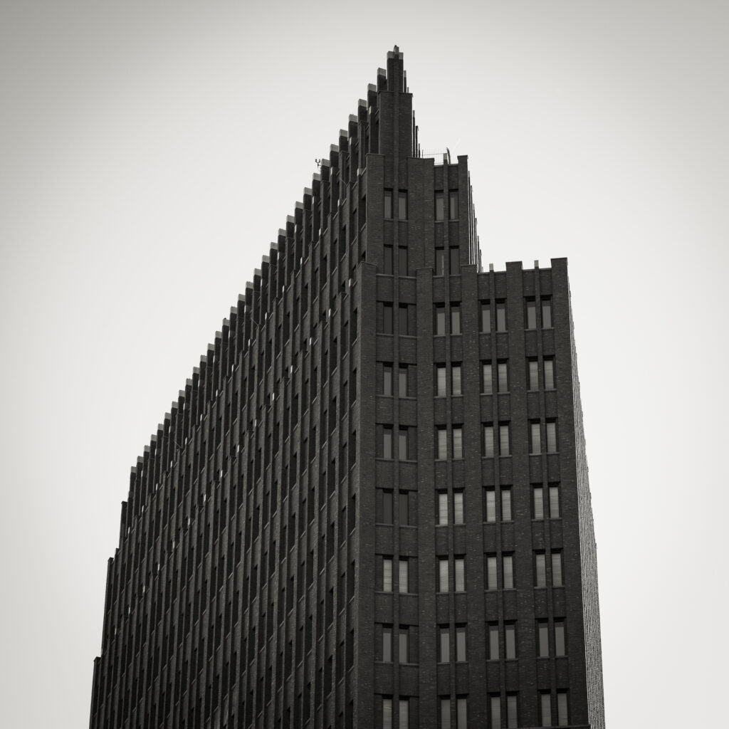 Germany, Berlin, Potsdamer Platz. Skyscrapers at Potsdamer Platz in the city of Berlin.