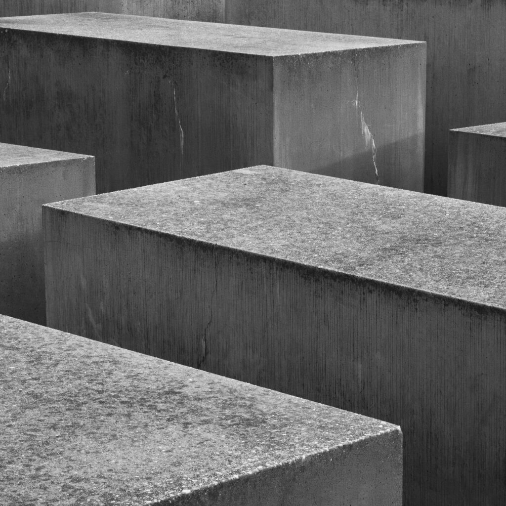Germany, Berlin, Memorial to the Murdered Jews of Europe. The Memorial to the Murdered Jews of Europe also known as the Holocaust Memorial.