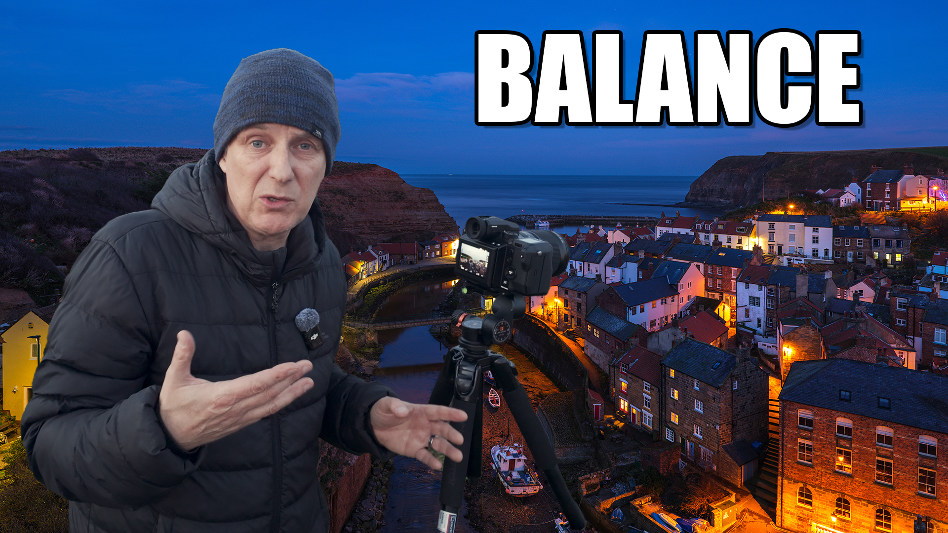 Photographing Blue Hour in Staithes, North Yorkshire