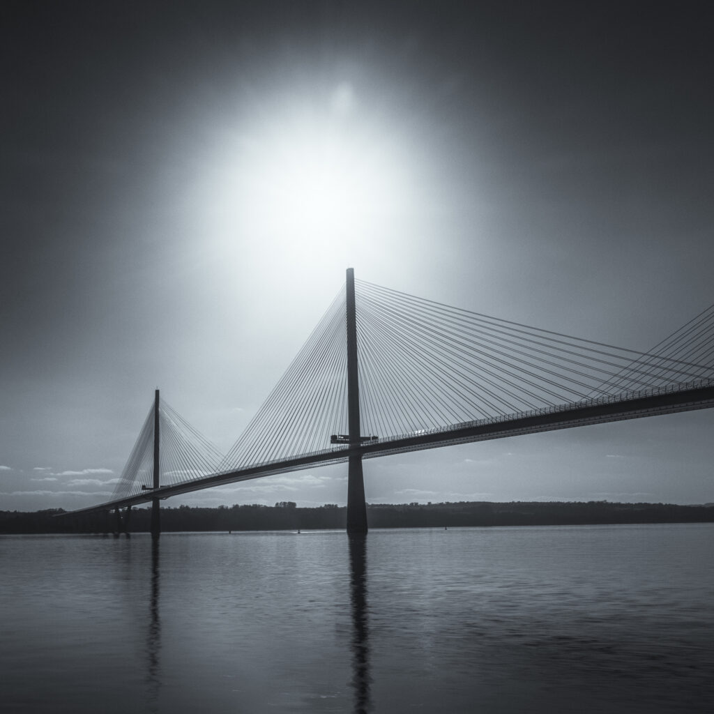 Scotland, Edinburgh, The Queensferry Crossing.