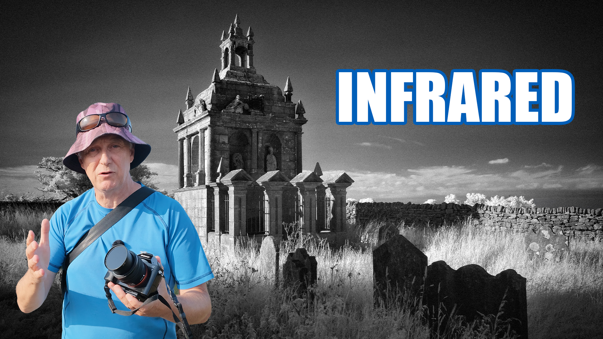 Infrared Photography at St Andrew’s Church and the Hopper Mausoleum